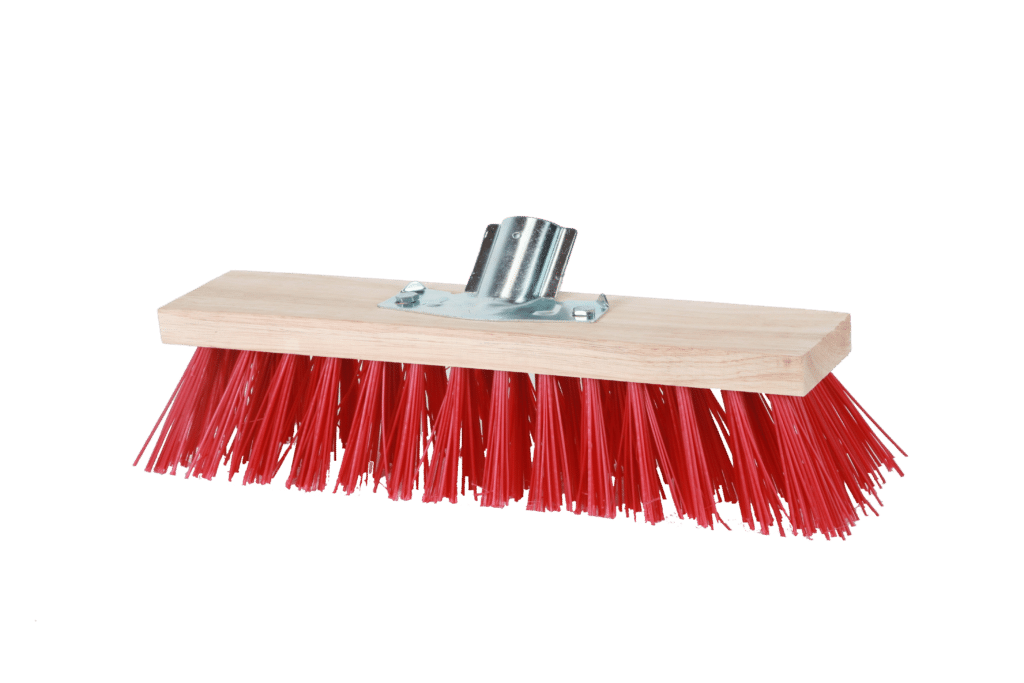 Brosse balai 60 cm fibre polypro dur sur monture pvc